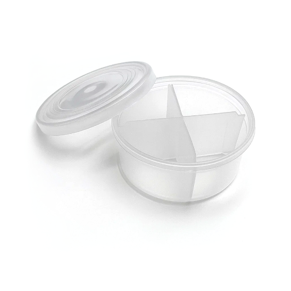 圓形分隔收納盒