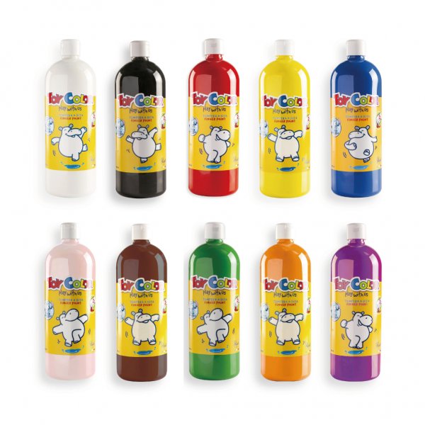 TOY COLOR幼兒手指膏_單色 1000ml